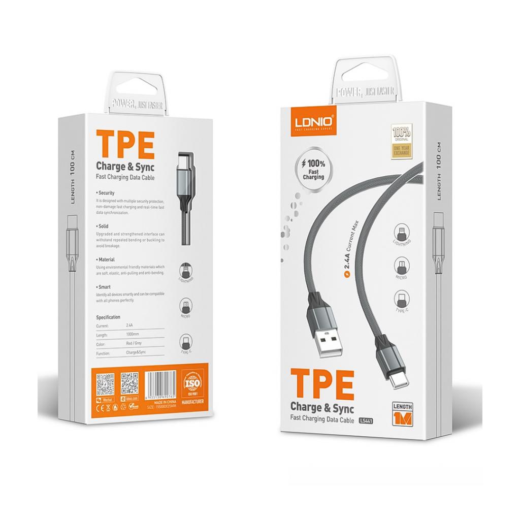 CABLE LDNIO LS441 1M 12W 2.4A V8