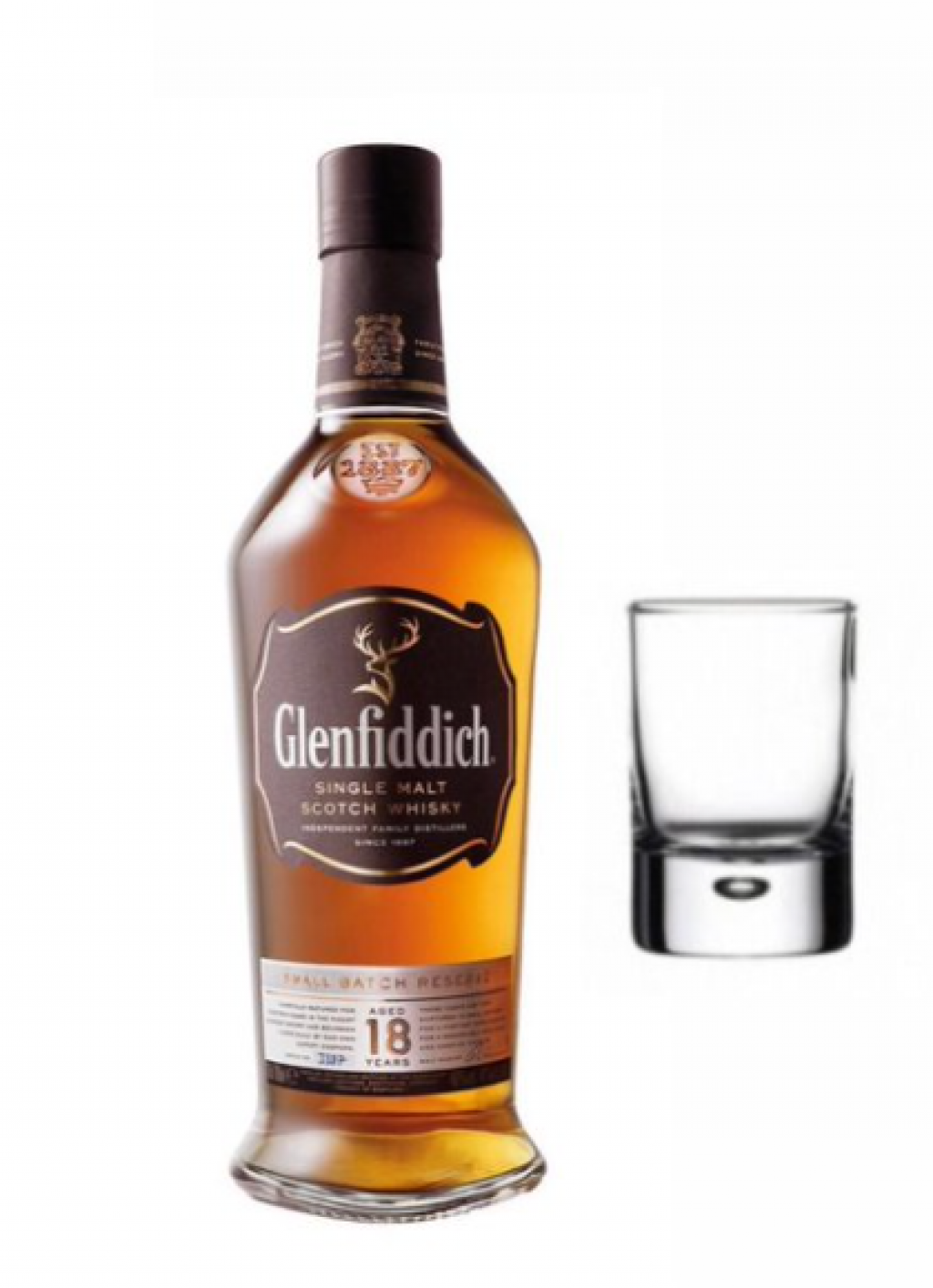 Glenfiddich 18 shot 1 onza - Imagen principal