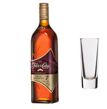 Flor de ca&ntilde;a 7 shot 2 onzas  - Imagen principal
