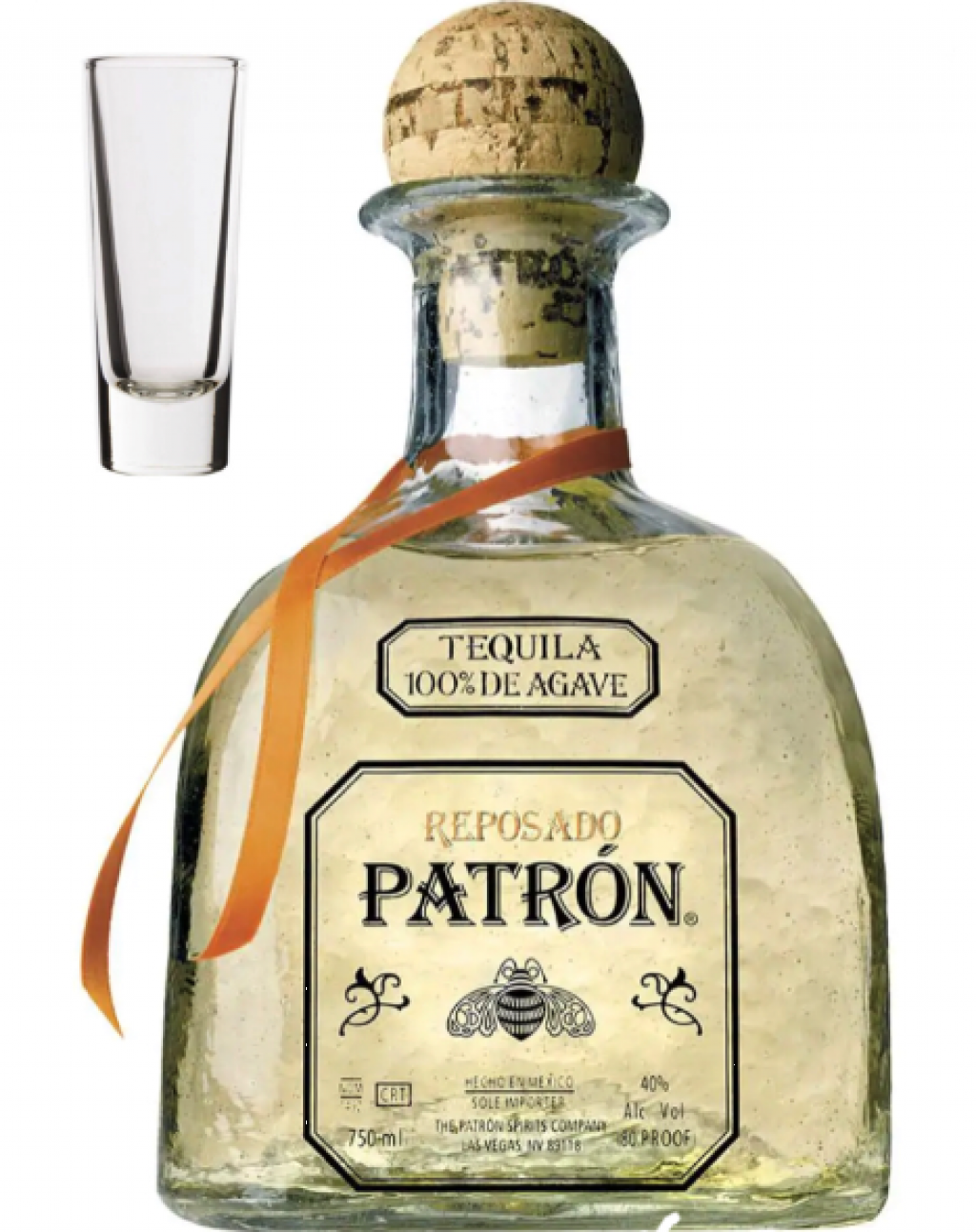 Patr&oacute;n reposado shot 2 onzas - Imagen principal