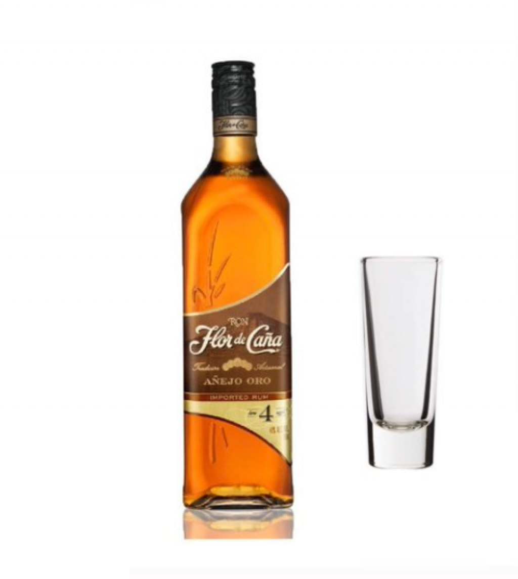 Flor de ca&ntilde;a 4 shot 2 onzas  - Imagen principal