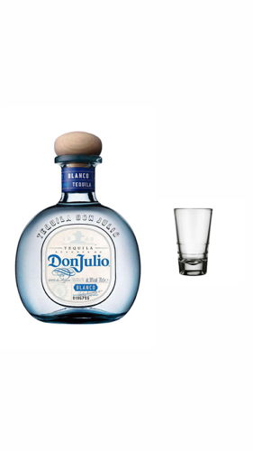 DON JULIO  BLANCO SHOT 1 onza - Imagen principal