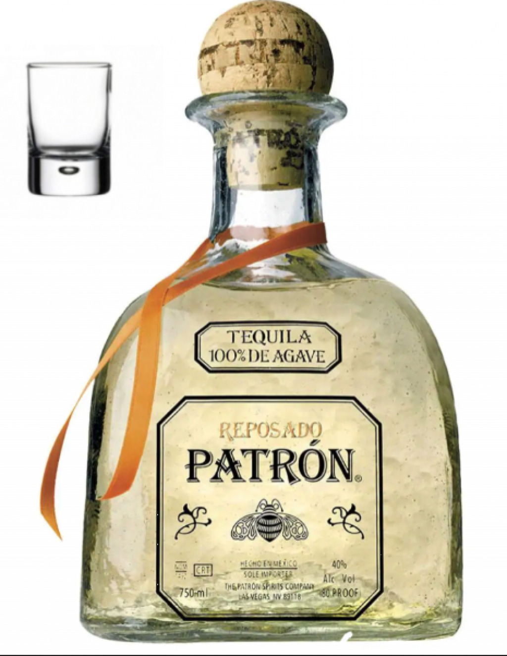 Patr&oacute;n reposado shot 1 onza - Imagen principal