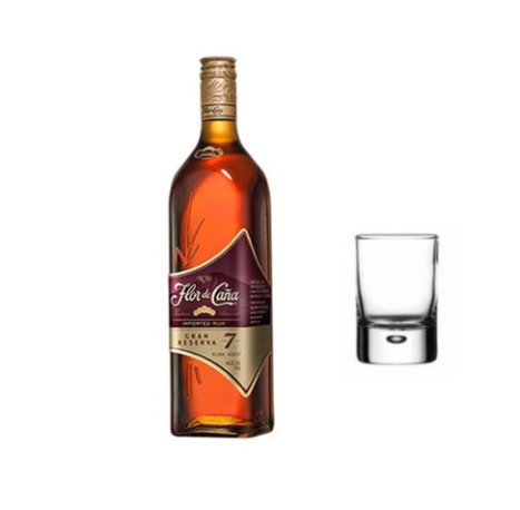 Flor de ca&ntilde;a 7 shot 1 onza  - Imagen principal