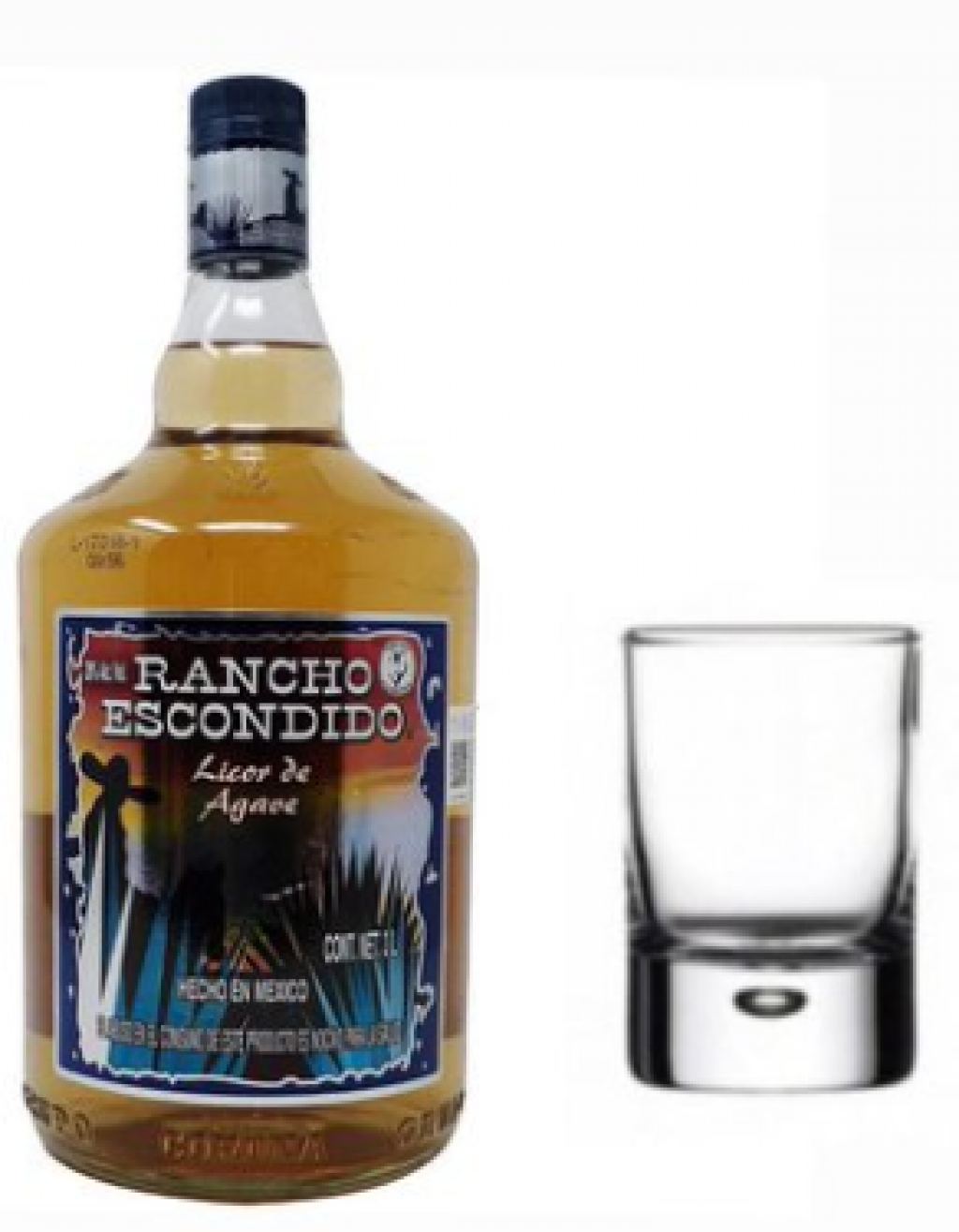 Rancho escondido oscuro shot 1 onza - Imagen principal