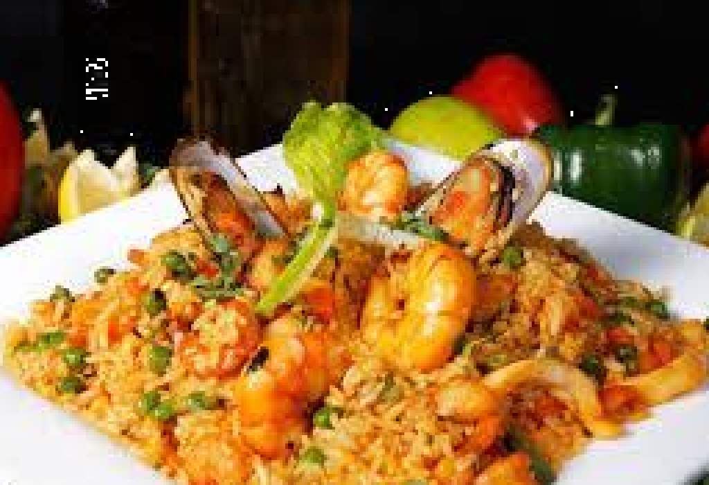 Medio de arroz con mariscos - Imagen principal